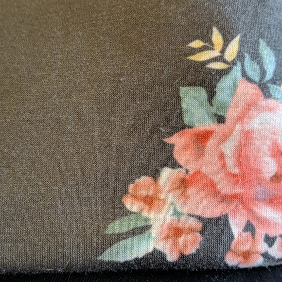 2XL Soft T-shirt Gray and Peach - Picture 7 of 7